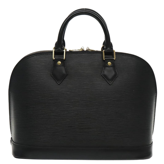 LOUIS VUITTON Epi Alma Hand Bag Black M52142 LV ki5018