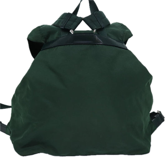 Luxury Prada Backpack Nylon Green kk262