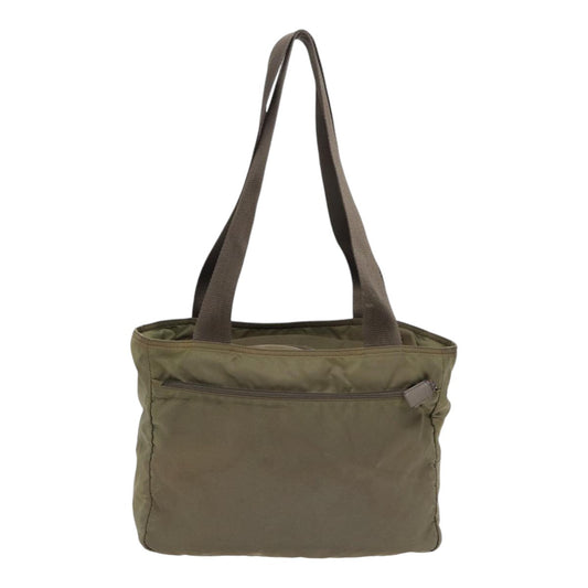 Luxury Prada Tote Bag Nylon Khaki mr430