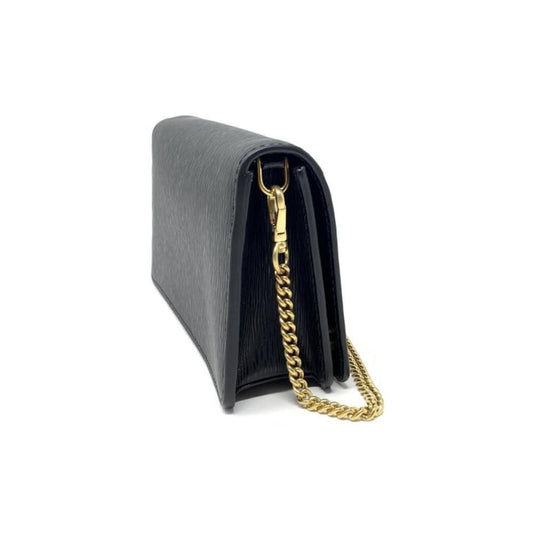 Luxury PradaMiniborse Black Vitello Move Leather Chain Cross Body