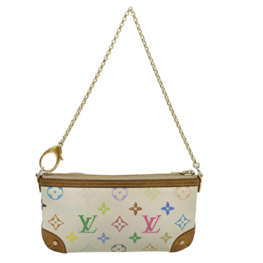 LOUIS VUITTON Monogram Multicolor Pochette Mira MM Pouch M60096 rh308