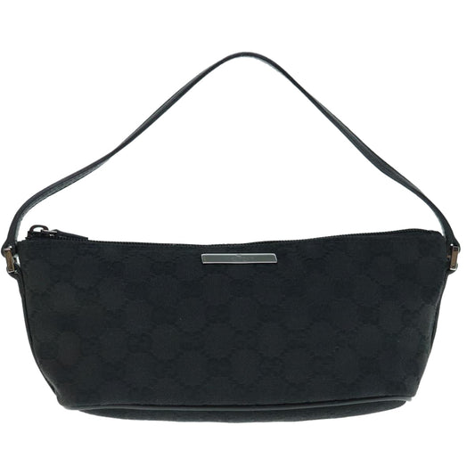 GUCCI GG Canvas Accessory Pouch Black 07198 tb1014