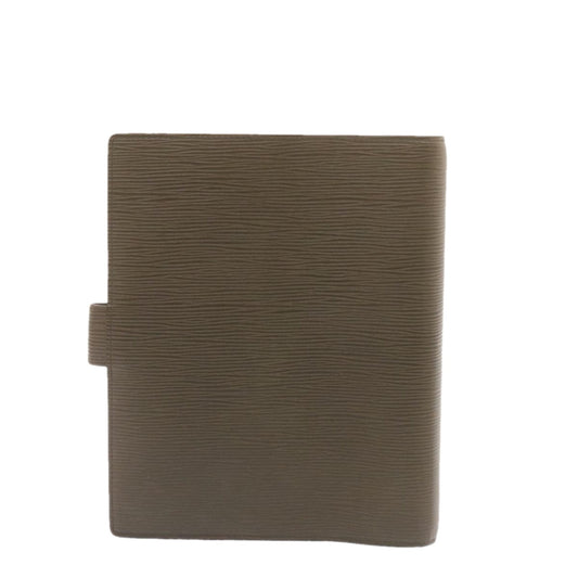 LOUIS VUITTON Epi Agenda GM Day Planner Cover Mocha Brown R2006D LV th1357