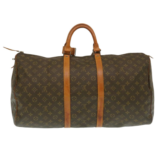 LOUIS VUITTON Monogram Keepall 55 Boston Bag Vintage M41424 LV th2522