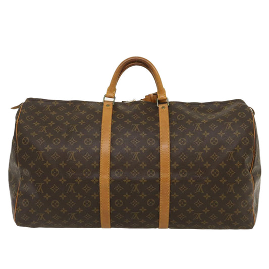 LOUIS VUITTON Monogram Keepall 60 Boston Bag M41422 LV th2628