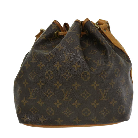 LOUIS VUITTON Monogram Petit Noe Shoulder Bag M42226 LV th3015