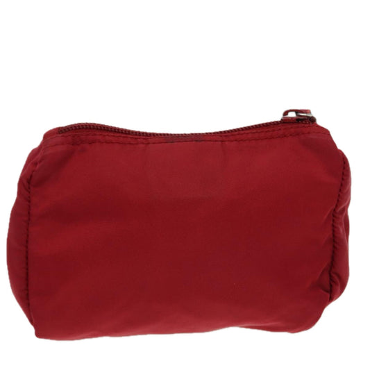 Luxury Prada Pouch Nylon Red ti1879