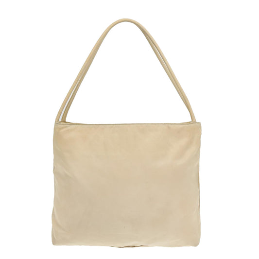 Luxury Prada Tote Bag Nylon Beige ti2077