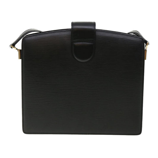 LOUIS VUITTON Epi Capuchin Shoulder Bag Black M52342 LV tp498