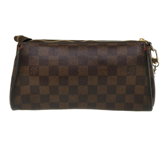 LOUIS VUITTON Damier Ebene Eva Shoulder Bag N55213 LV tp565