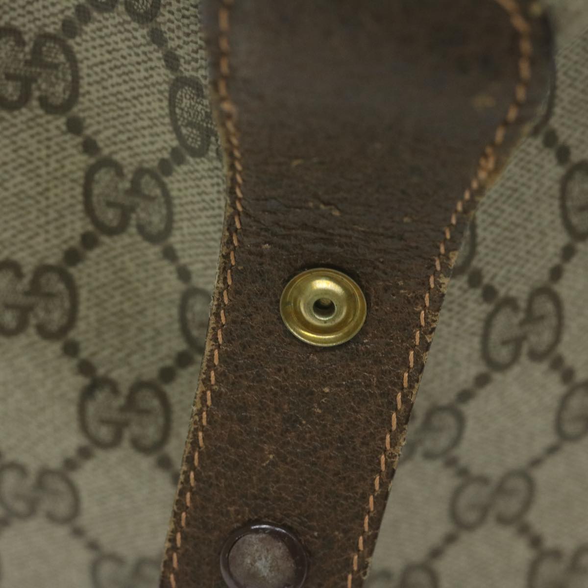 GUCCI GG Canvas Web Sherry Line Tote Bag Beige Red Green 89 19 012 10319