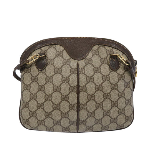 GUCCI GG Supreme Web Sherry Line Shoulder Bag Beige 904 02 047 10435