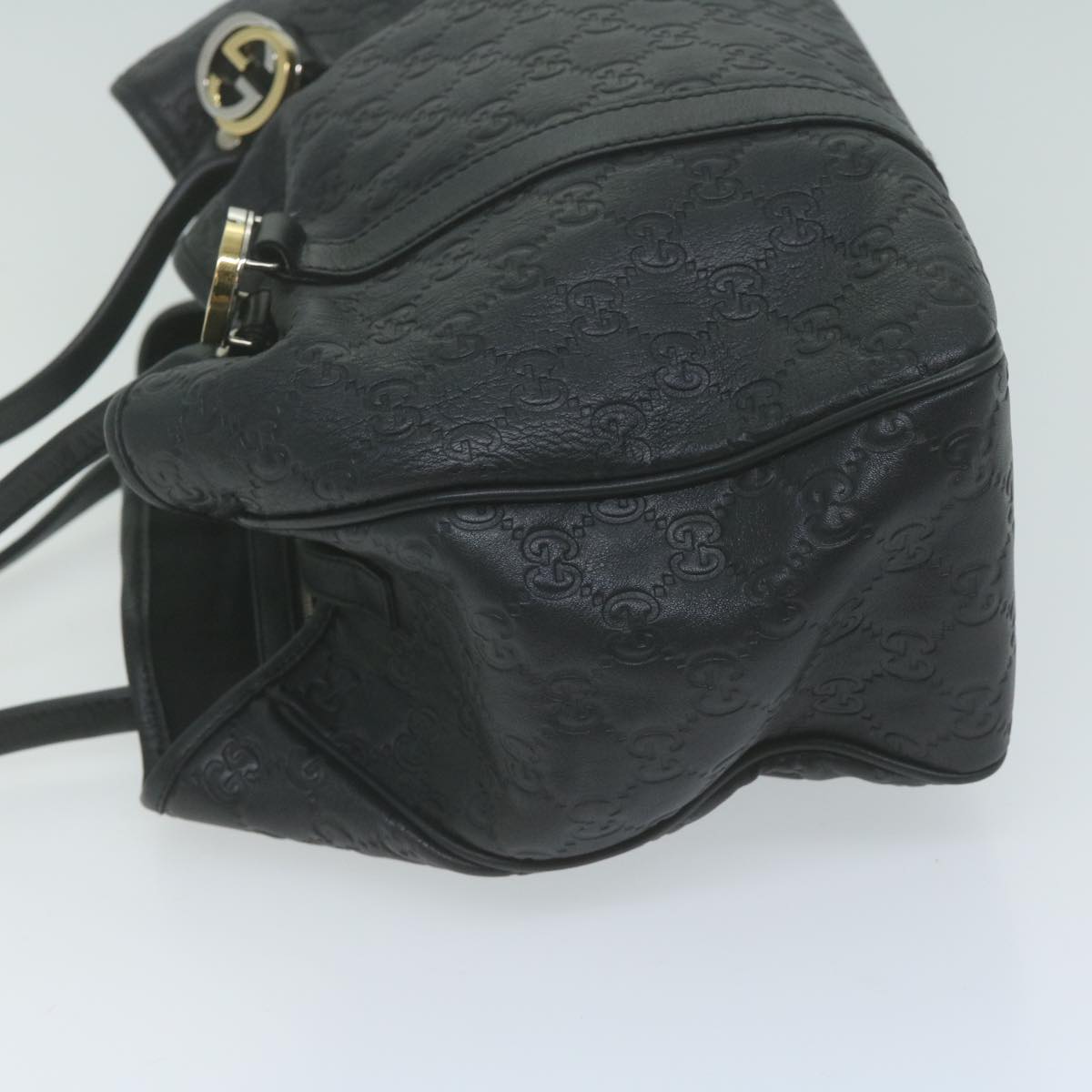 GUCCI GG Canvas GG Twins Tote Bag Black 232957 10558