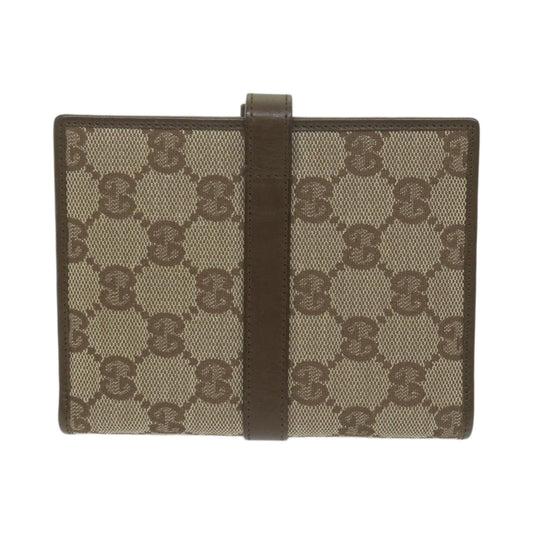 GUCCI GG Canvas Jackie Day Planner Cover Beige 10560