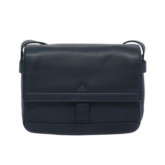 GUCCI Shoulder Bag Leather Navy 001 261 10584