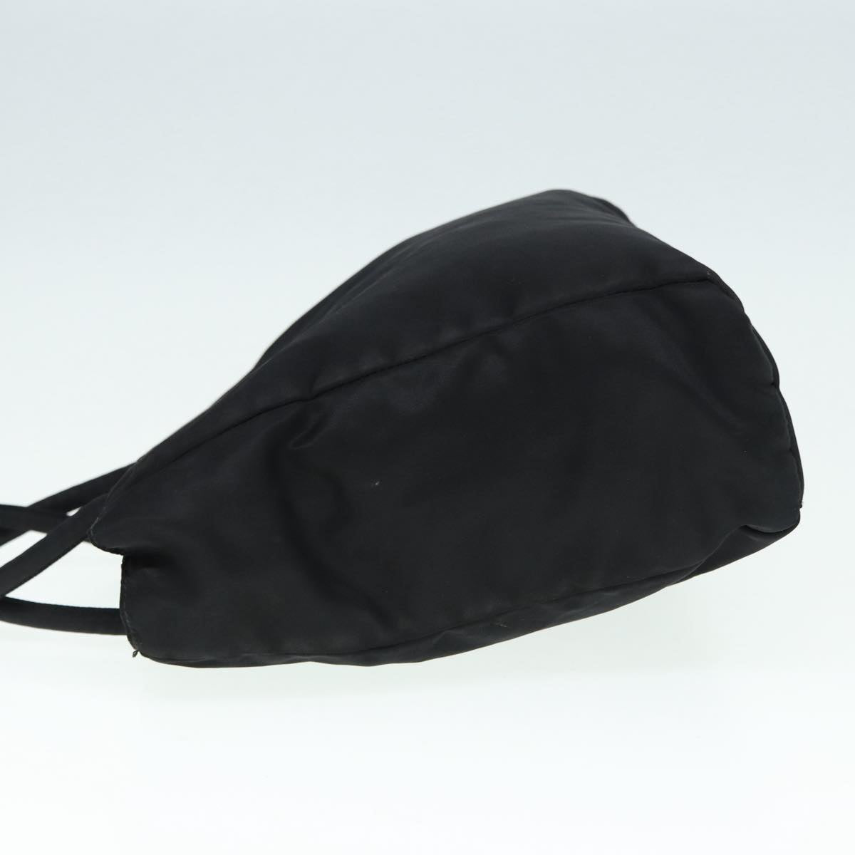 Luxury Prada Hand Bag Nylon Black Silver yk14426