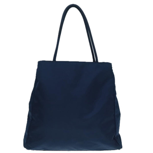 Luxury Prada Hand Bag Nylon Navy Silver yk14804
