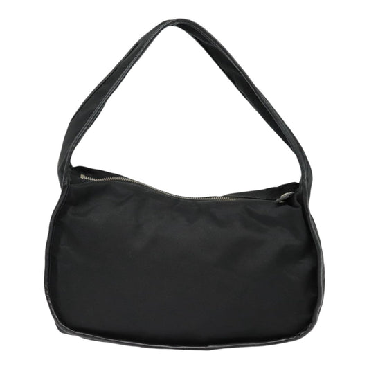 Luxury Prada Hand Bag Nylon Black Silver yk14872