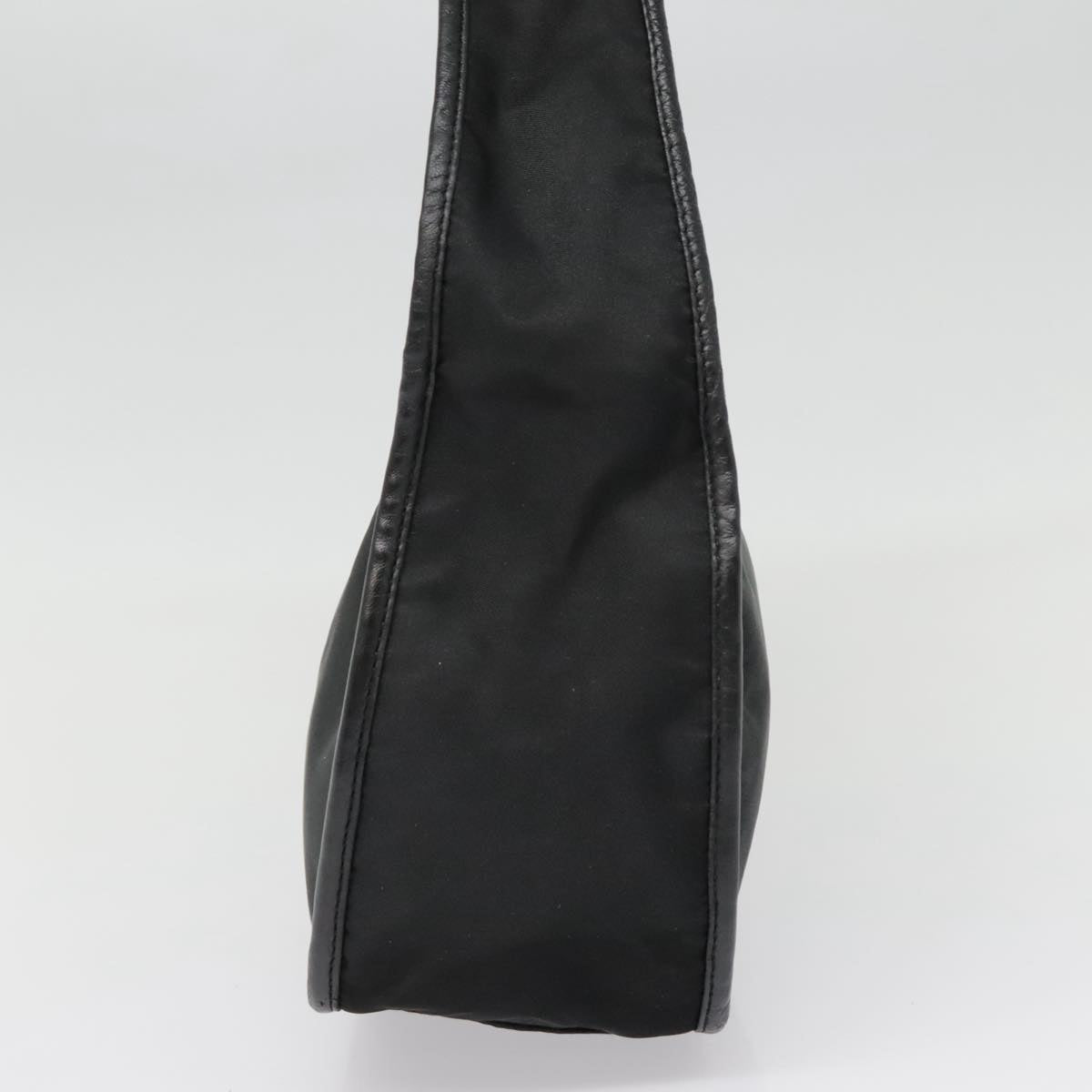 Luxury Prada Hand Bag Nylon Black Silver yk14872