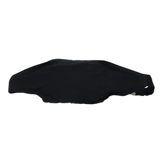 Luxury Prada Waist bag Nylon Black Silver yk15289