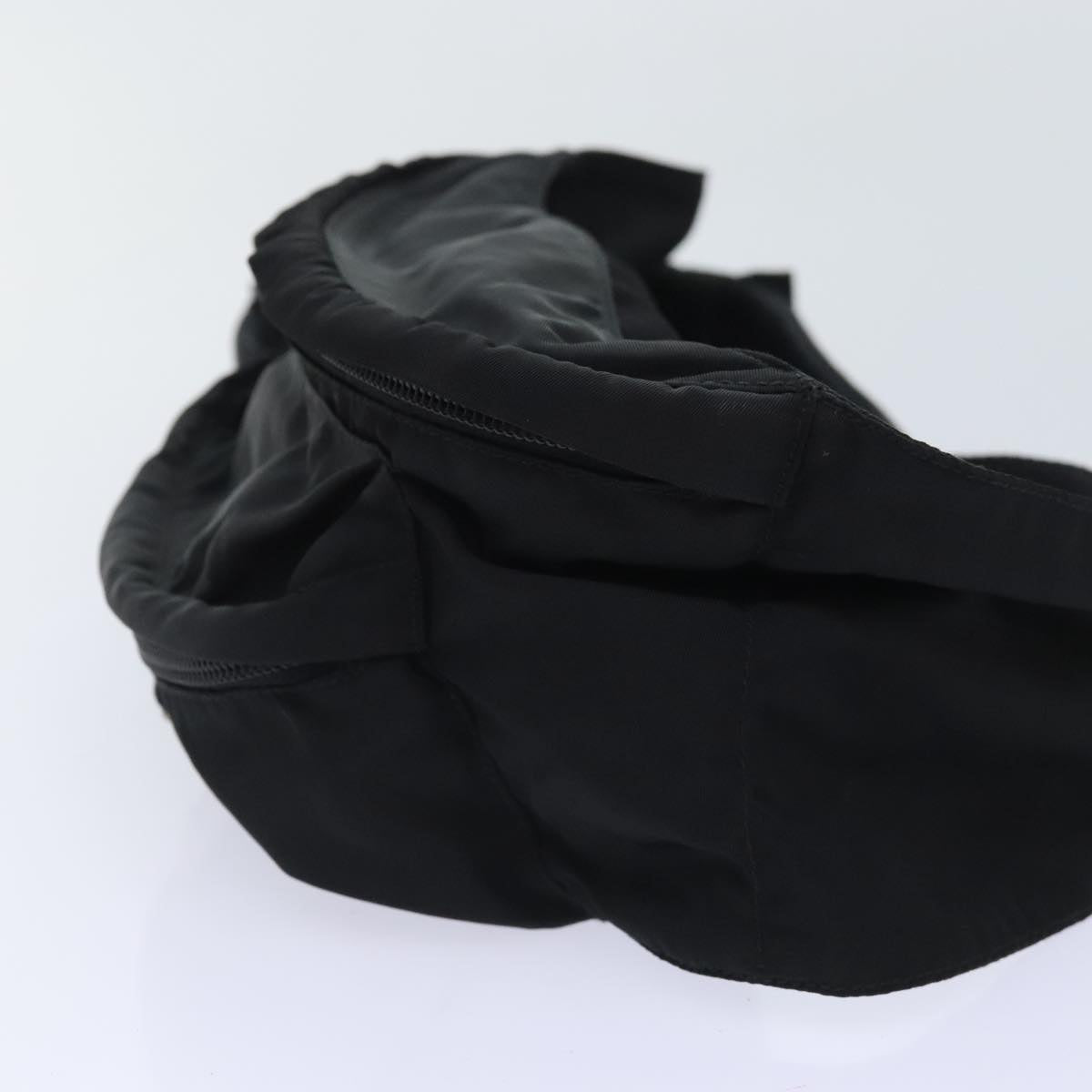 Luxury Prada Body Bag Nylon Black Silver yk15317