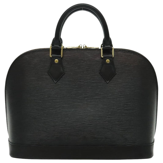 LOUIS VUITTON Epi Alma Hand Bag Black M52142 LV yk15694