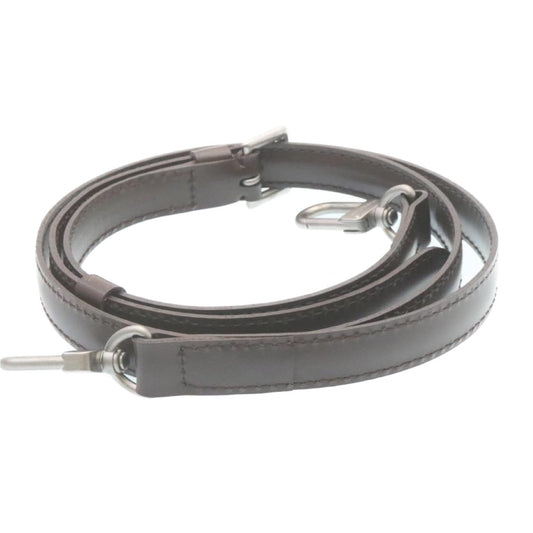 LOUIS VUITTON Shoulder Strap Leather 37""-44.1"" Mocha LV yk3699
