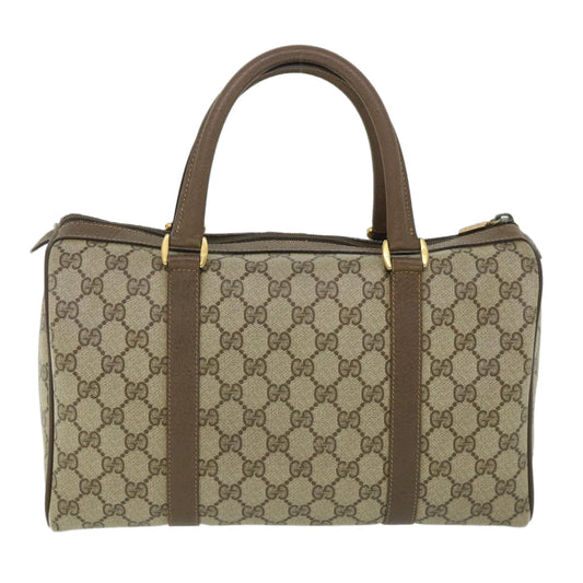 Luxury Gucci GG Canvas Web Sherry Line Boston Bag Beige Red Green 40 02 007 8731