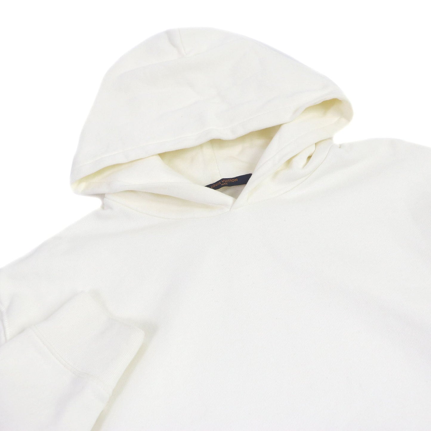 LOUIS VUITTON Hoodie cotton white M