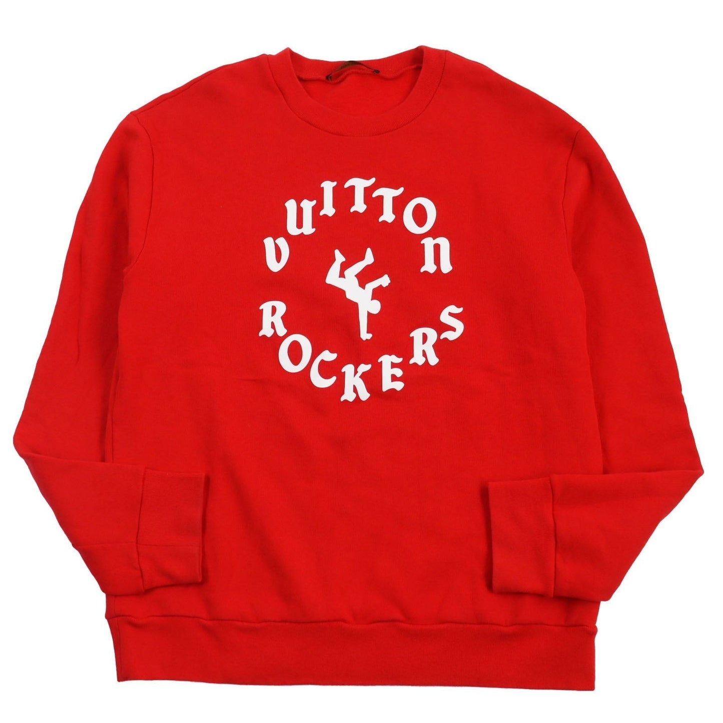 LOUIS VUITTON sweat 1A9T6F cotton Red XL