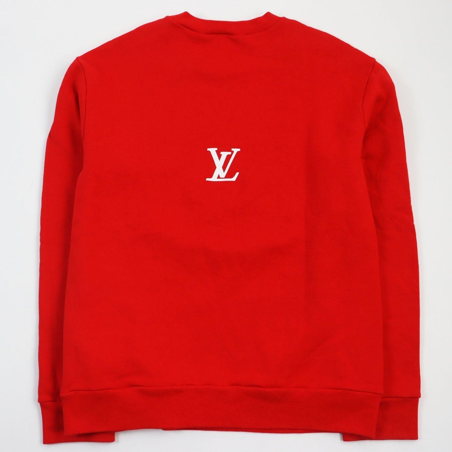 LOUIS VUITTON sweat 1A9T6F cotton Red XL