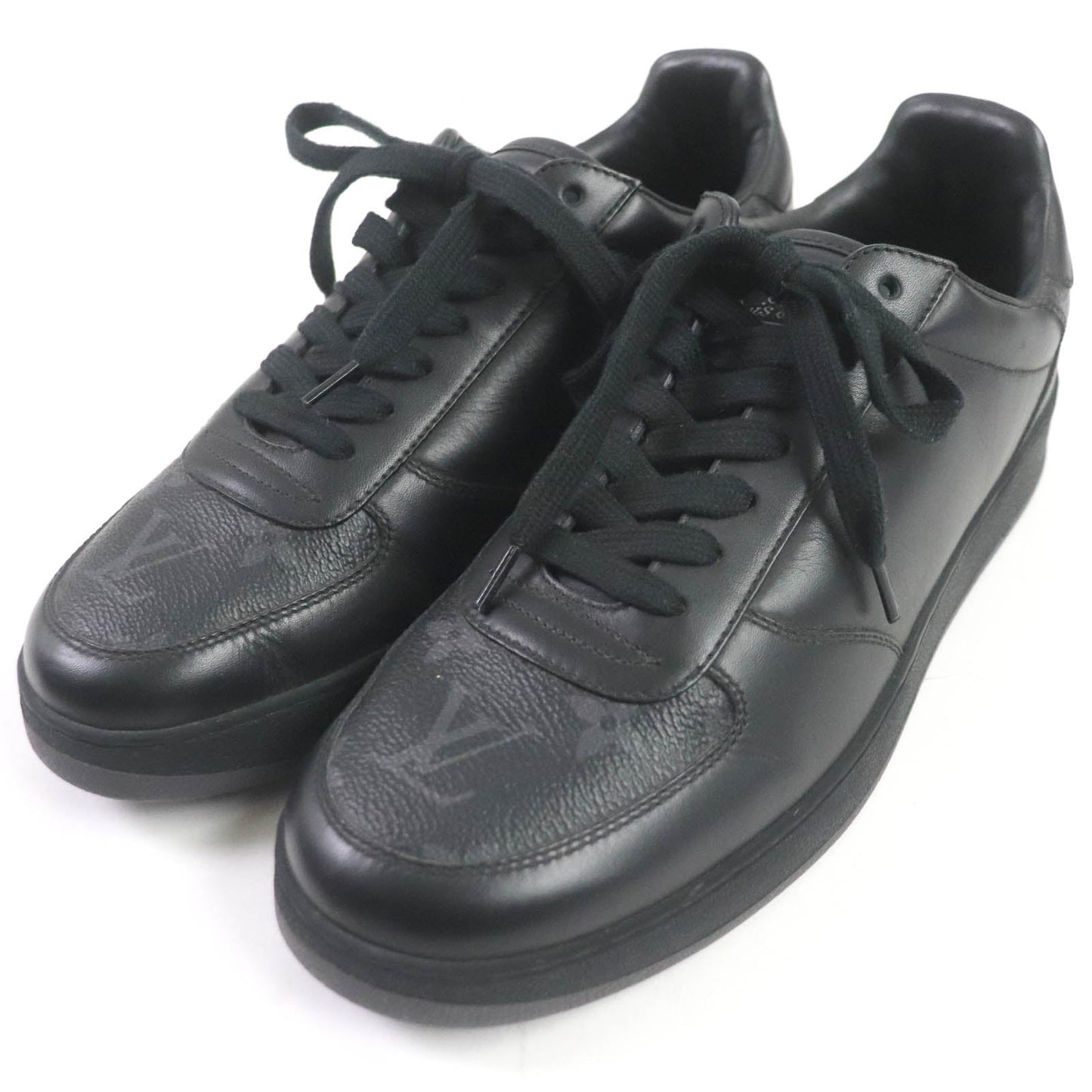 LOUIS VUITTON Low cut sneakers Monogram Eclipse black Rivoli line 5