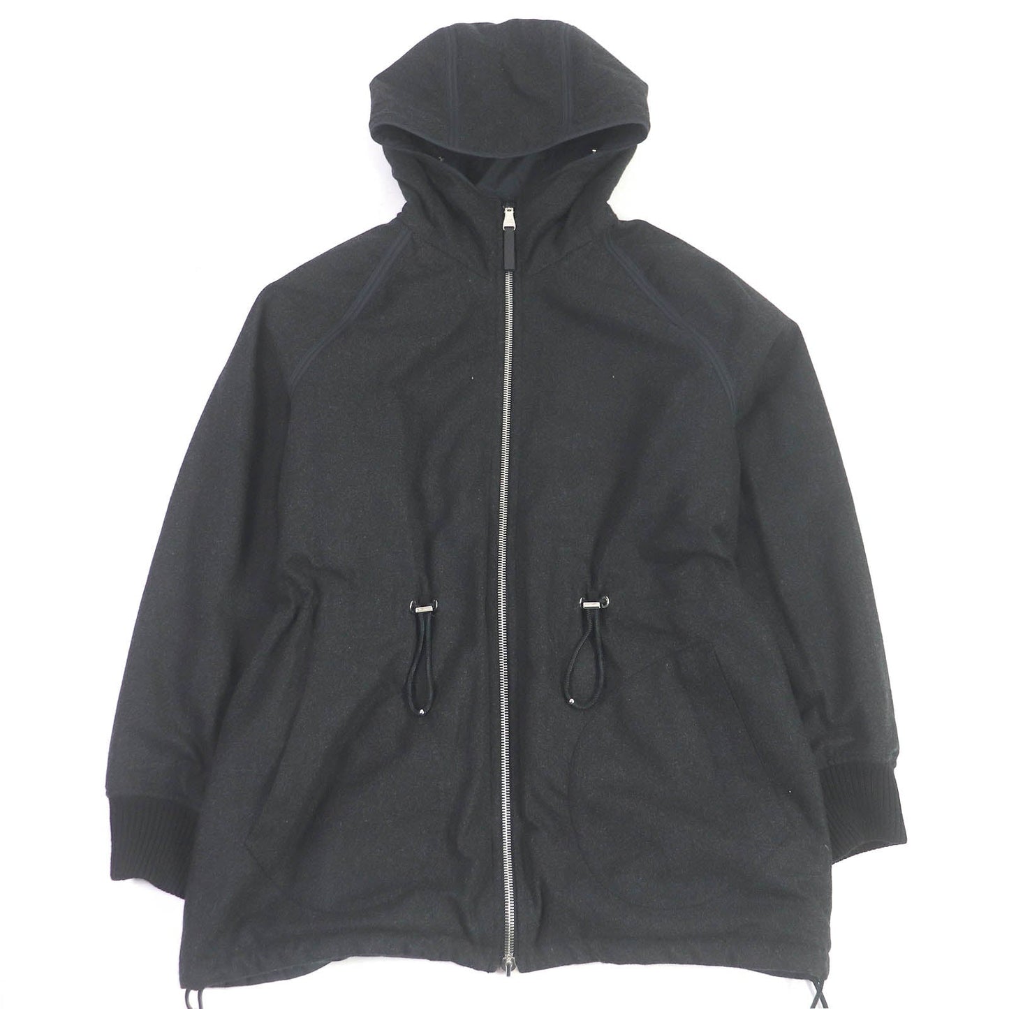 LOUIS VUITTON Blouson Outer: 100% polyester, Lining: 85% cashmere, Lining: 15% cotton, Filling: 100% polyester Dark navy black mens 48