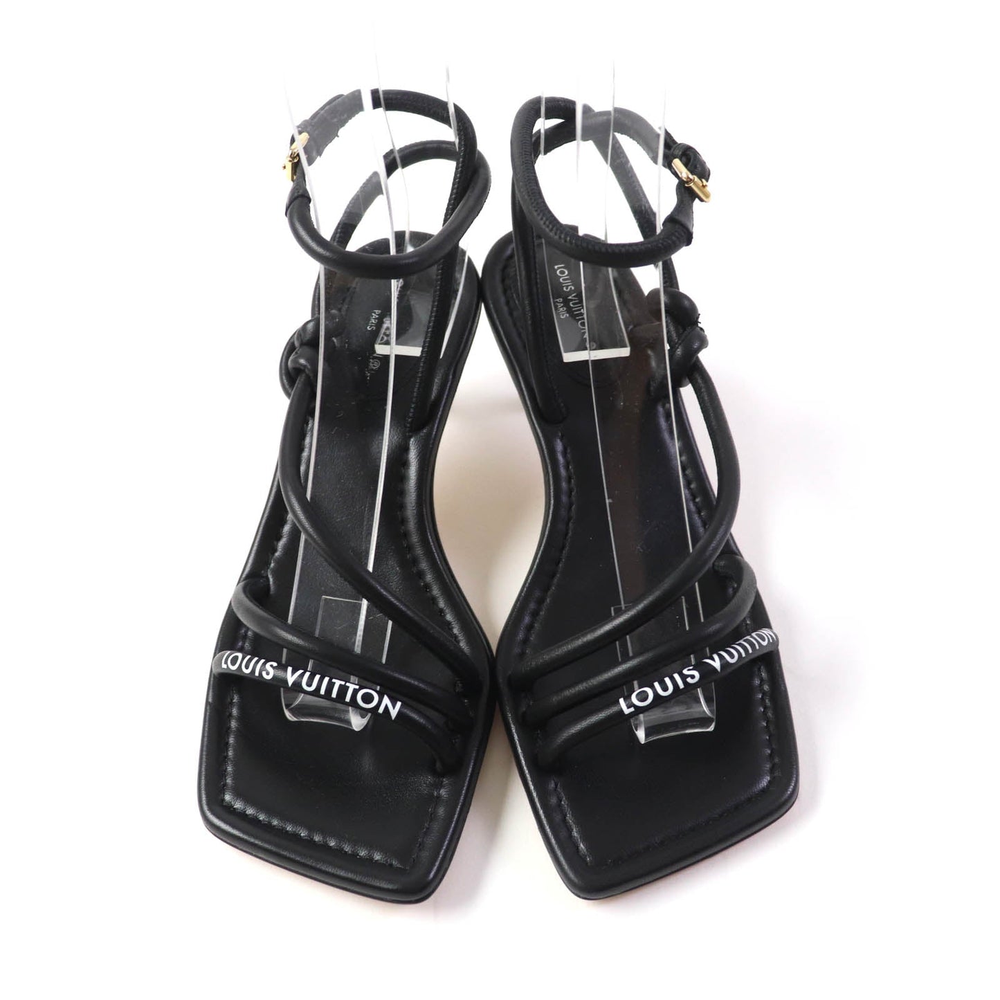LOUIS VUITTON Sandals Main: Leather black Women 35