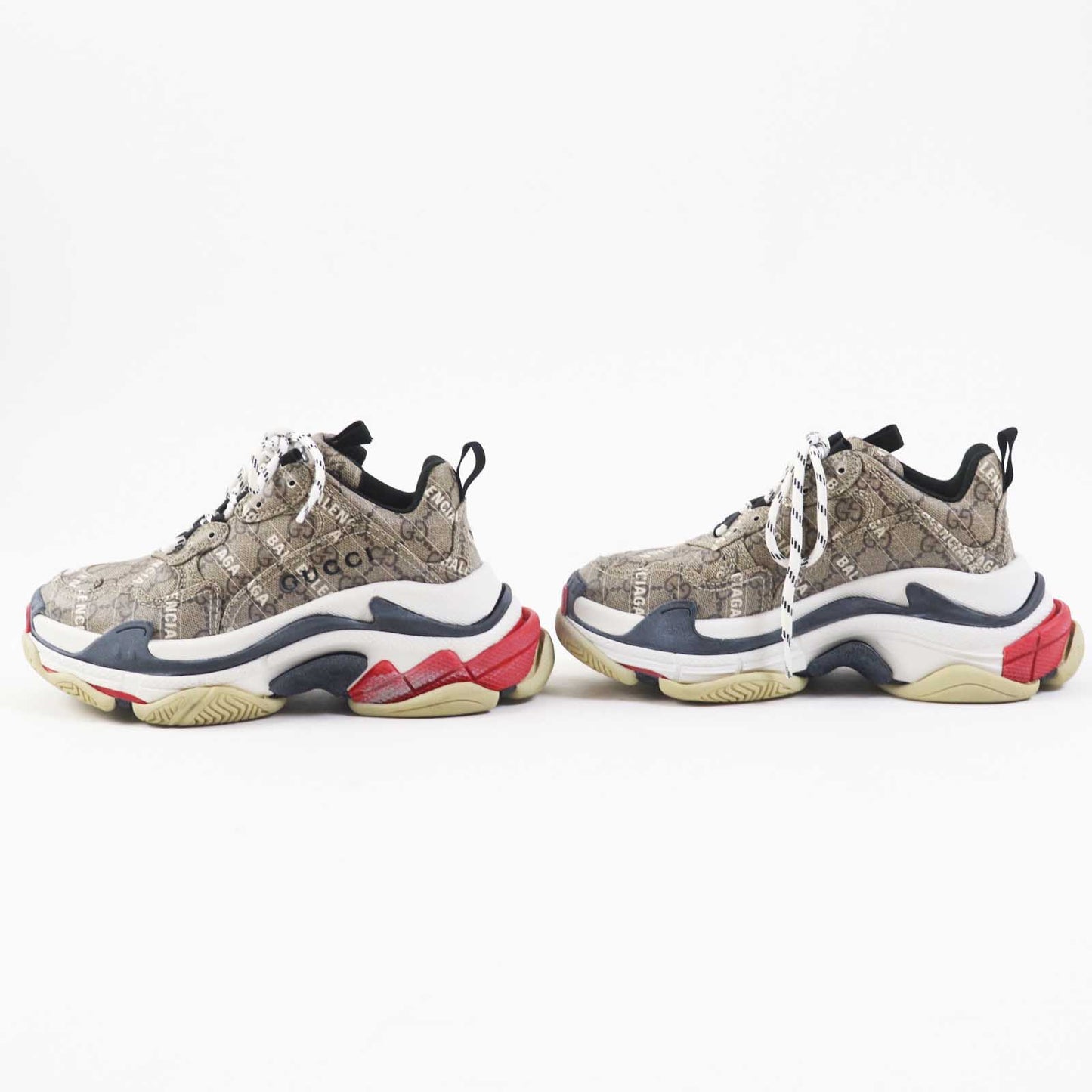 Gucci x Luxury Balenciaga Triple S Sneakers