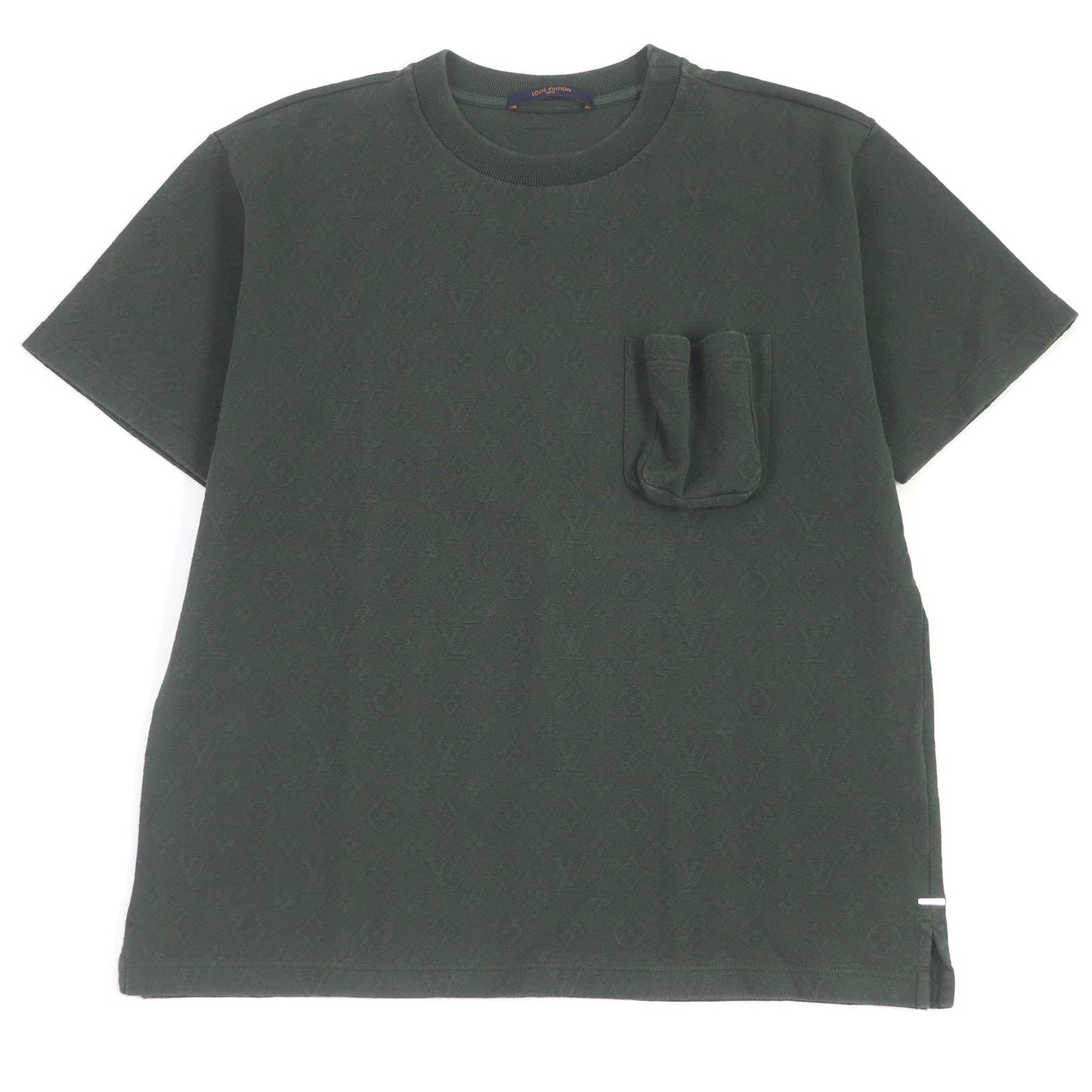 LOUIS VUITTON Short sleeve T-shirt HIY49W cotton green L