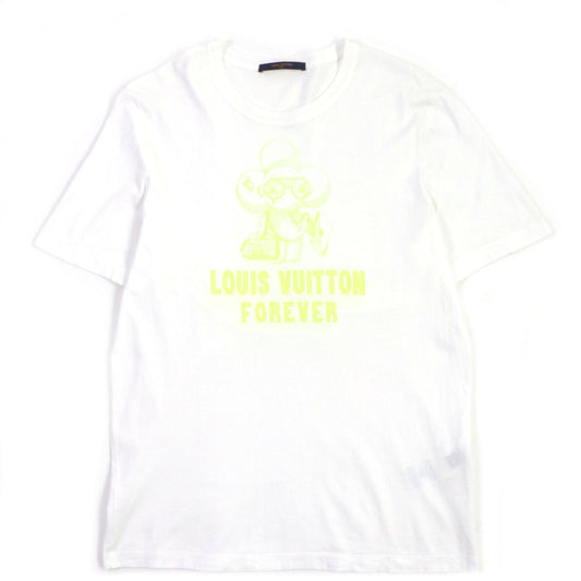 LOUIS VUITTON Short sleeve T-shirt HFY07W cotton white XL