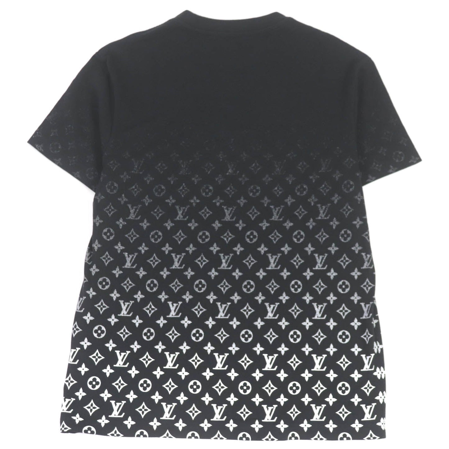 LOUIS VUITTON Short sleeve T-shirt cotton black S