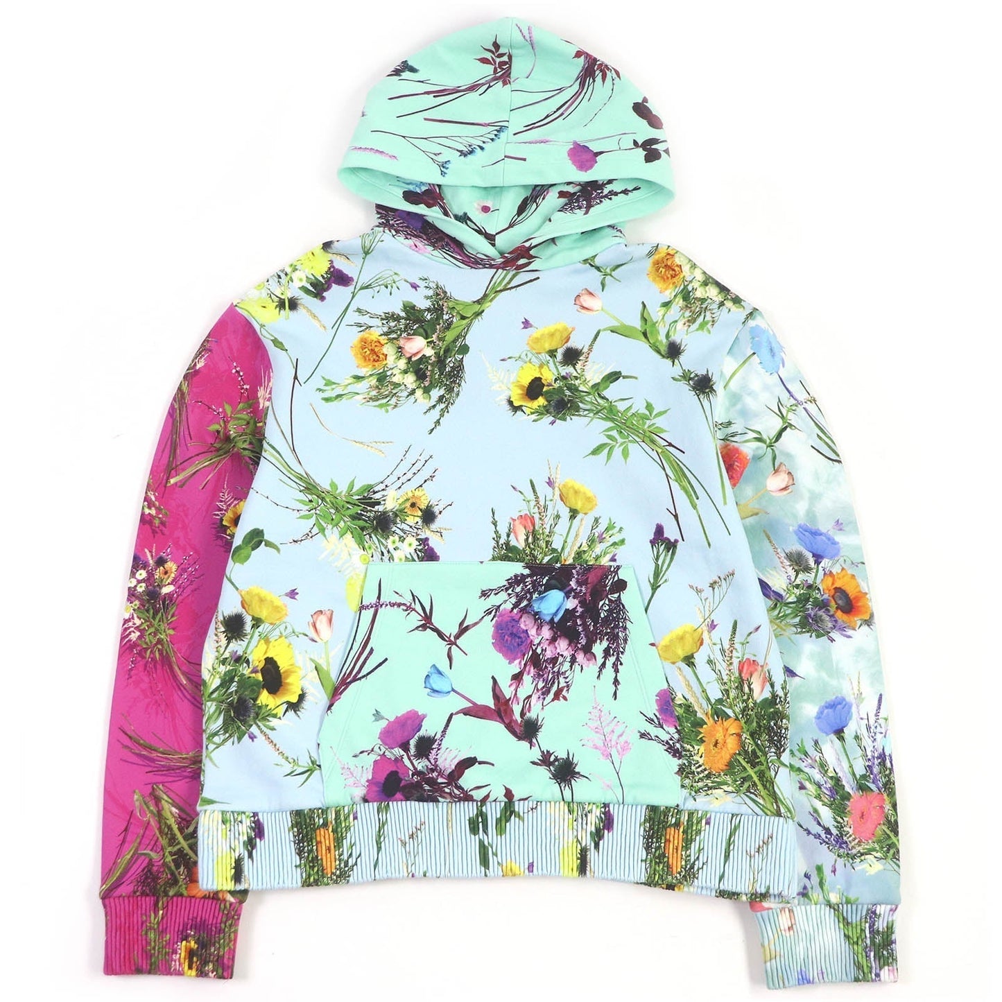 LOUIS VUITTON Hoodie cotton Blue type S