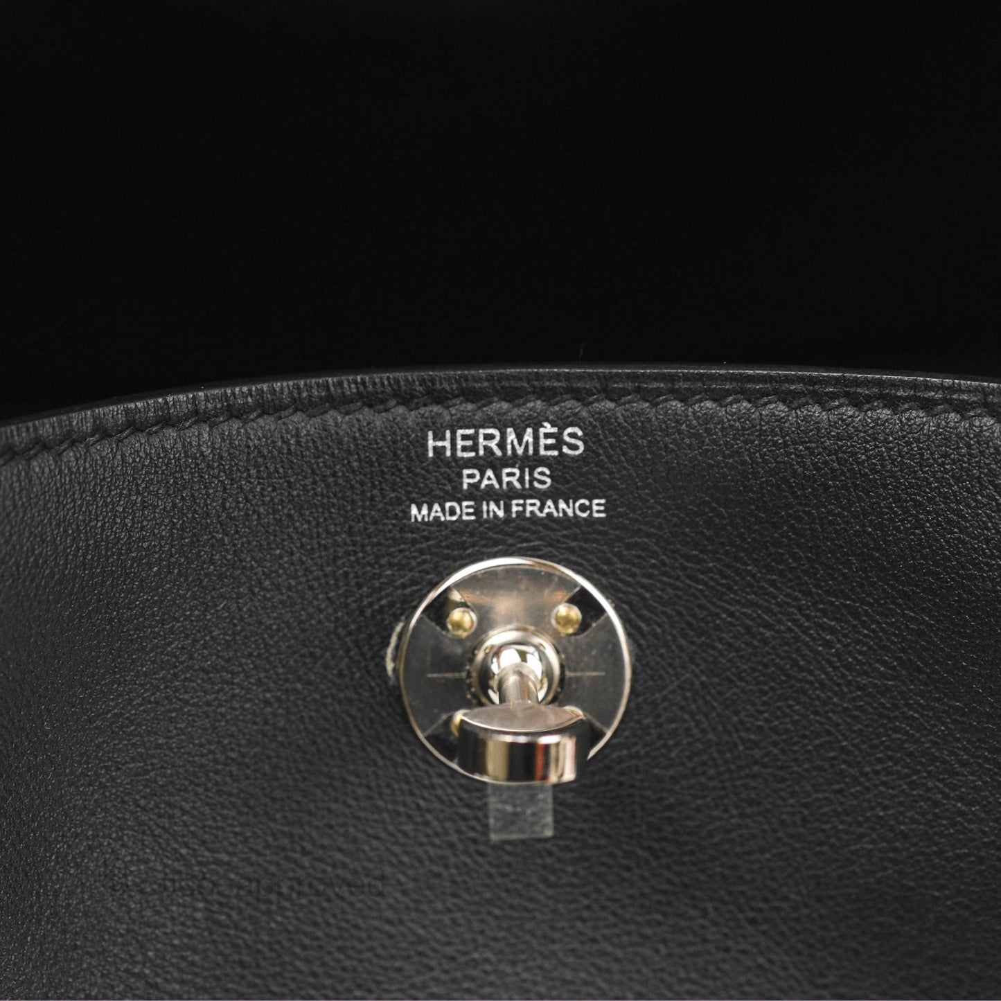 Hermès Mini Lindy 20 Back Swift Palladium Hardware