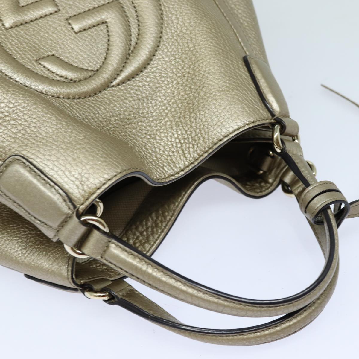 Luxury Gucci Trending 2025 Soho  Leather Handbag ()