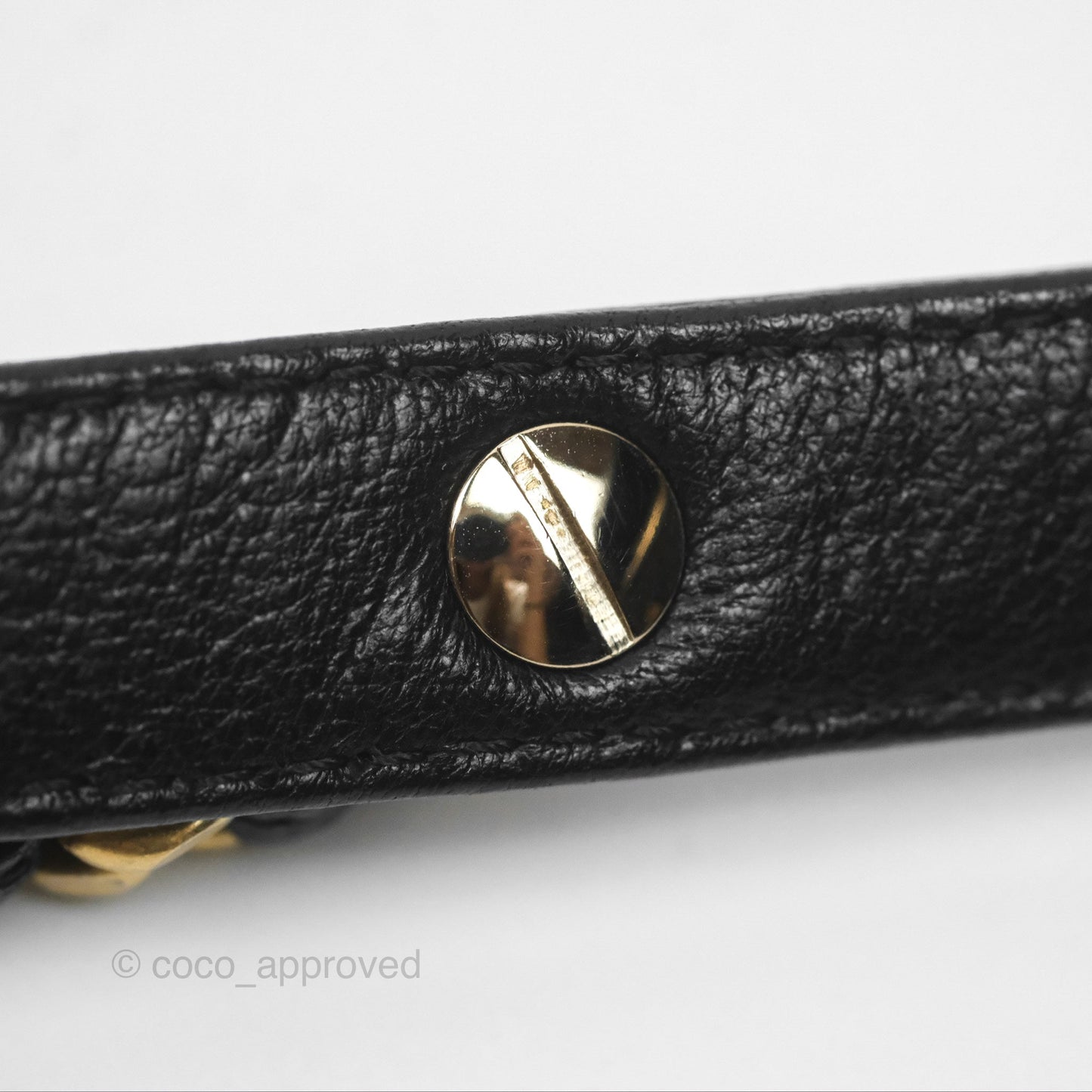 Chanel Vanity With Chain Black Goatskin Mixed Hardware