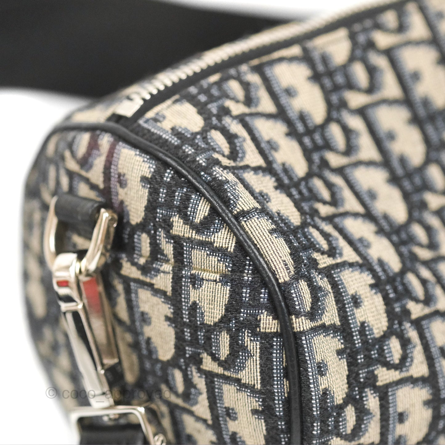 Dior Men's Roller Messenger Bag Oblique Jacquard