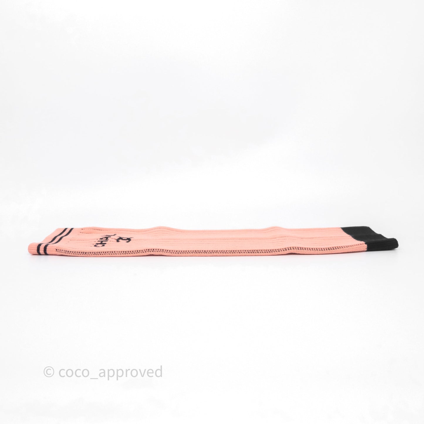 Chanel Branded CC Logo Pink Leg Warmers