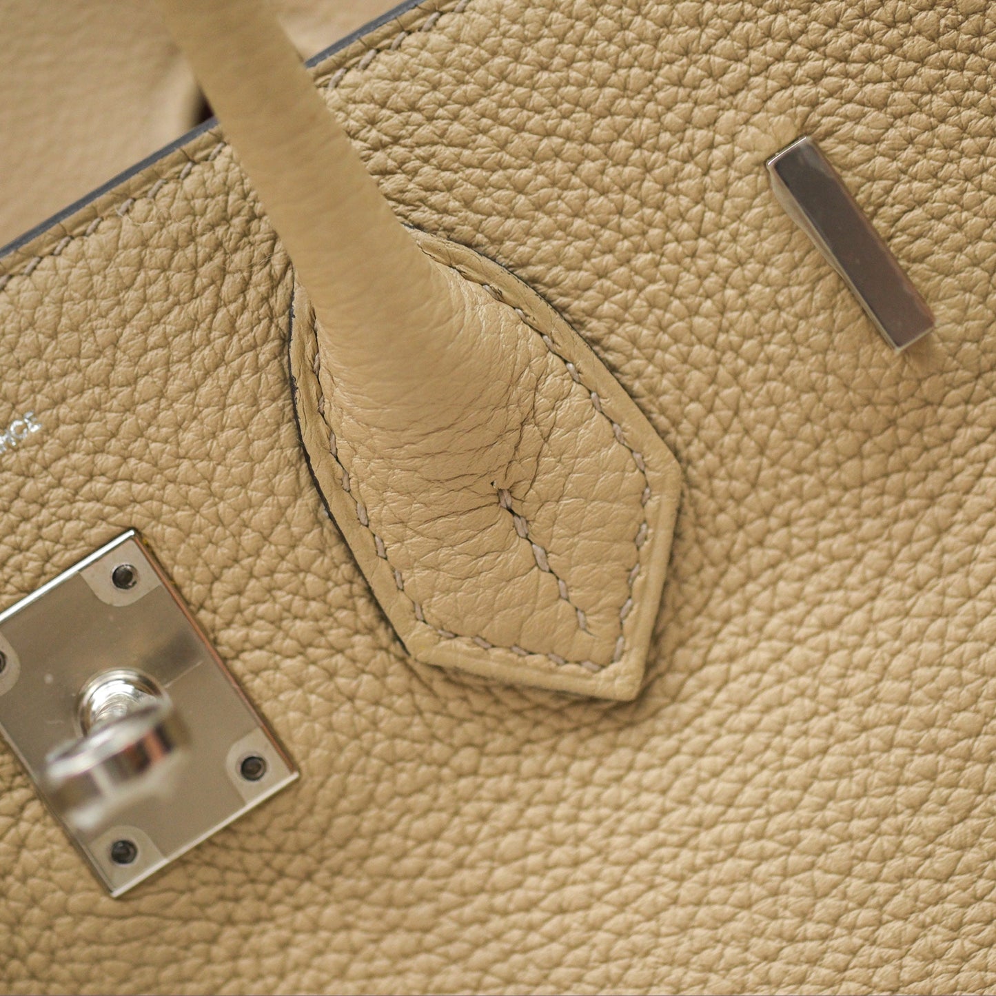 Hermès Birkin 25 Retourne Trench S2/ Bougainvillier A5 Togo Palladium Hardware