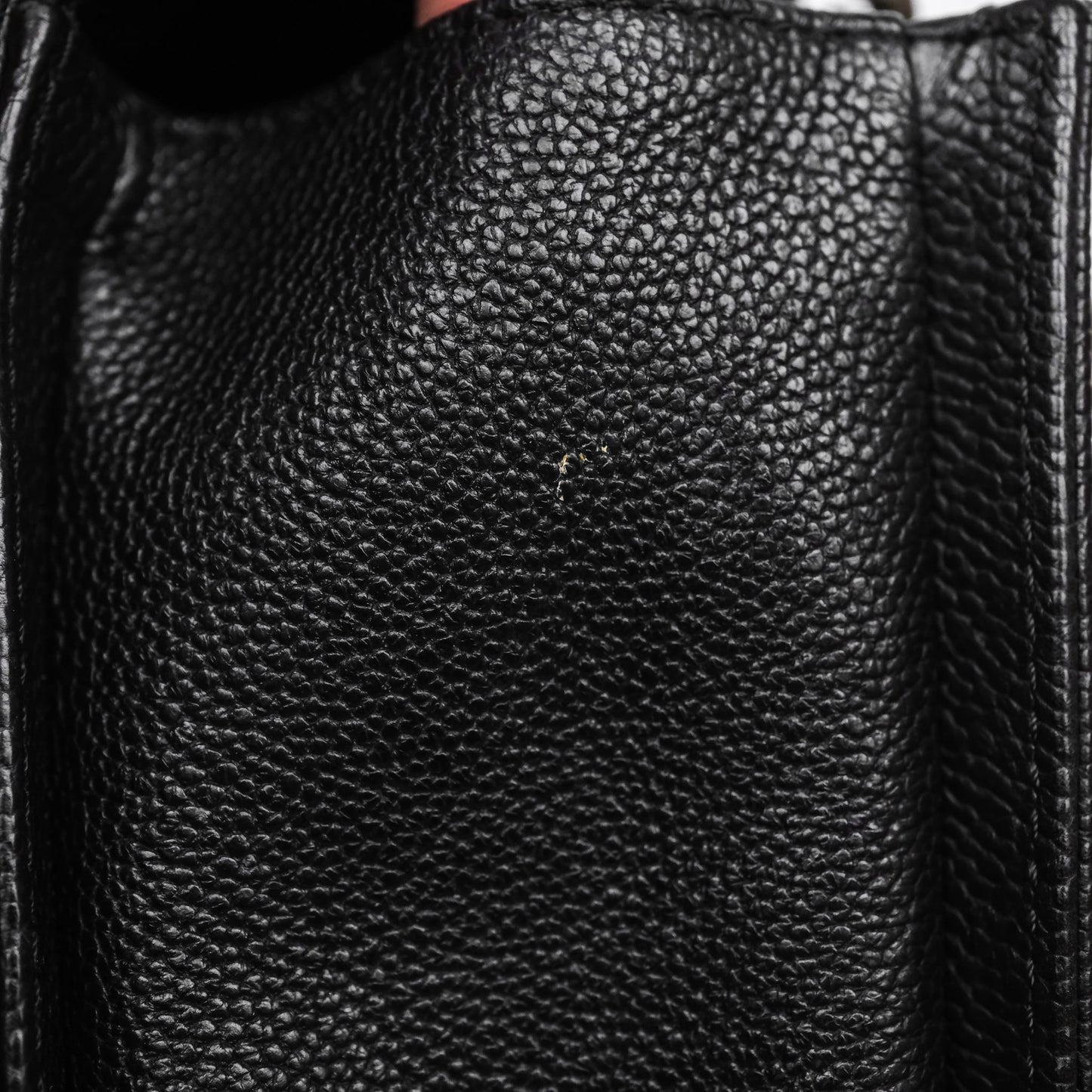 Chanel Quilted New Medium Boy Black Caviar Ruthenium Hardware