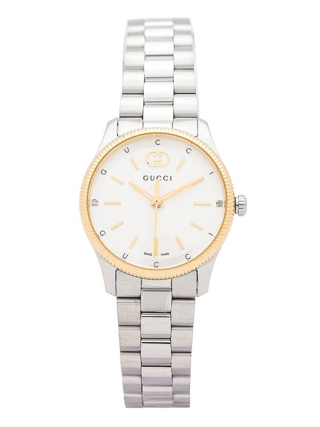 Luxury Gucci Trending 2025 G Timeless Slim Watch Silver