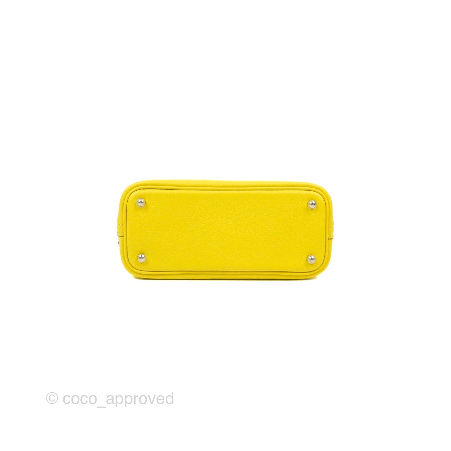 Hermès Bolide Mini 1923 Lime/Rouge H Evercolor Palladium Hardware