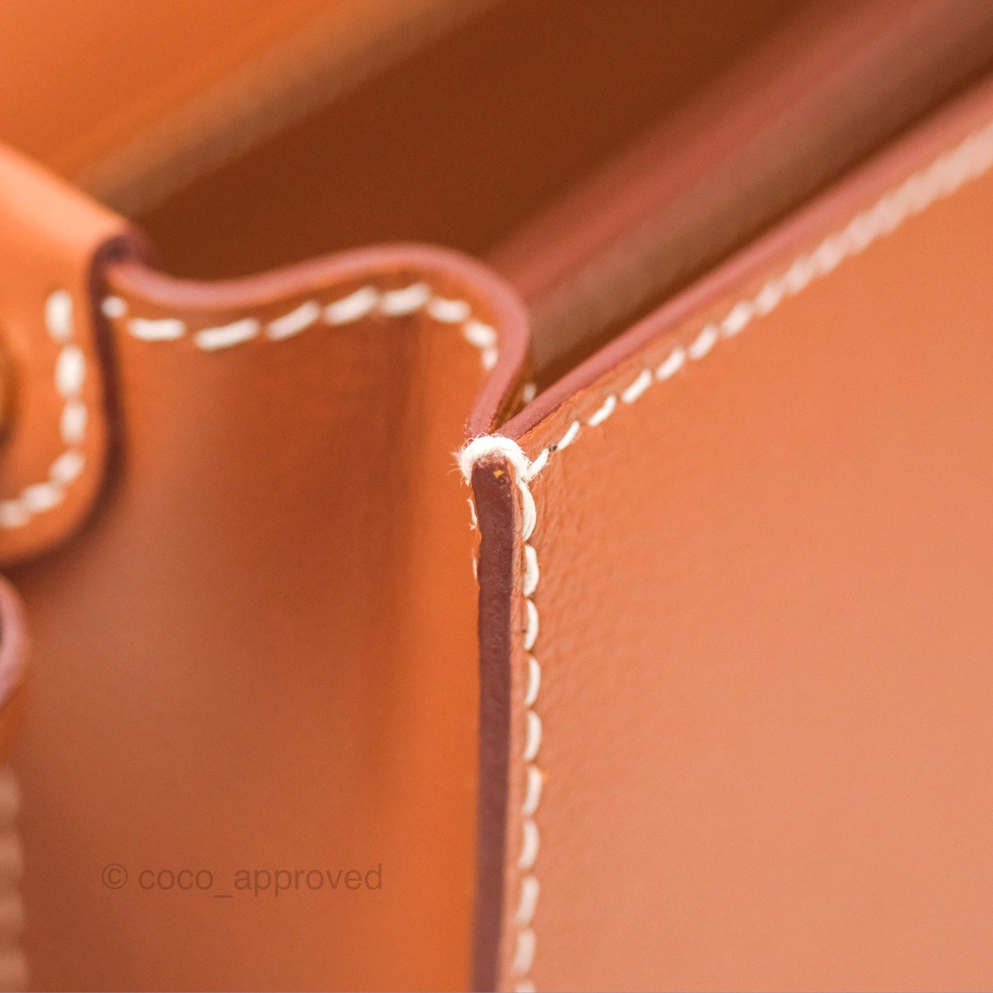 Hermès Roulis 23 Gold Evercolor Gold Hardware