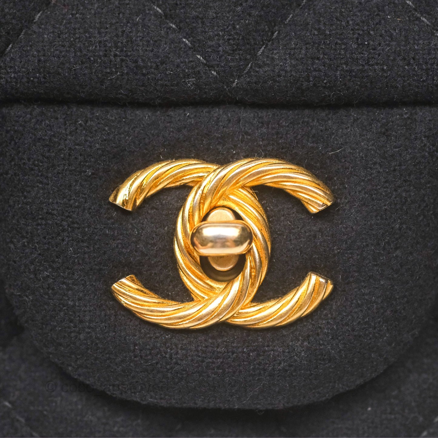 Chanel Paris-Hamburg Charms Mini Rectangular Flap Black 18C